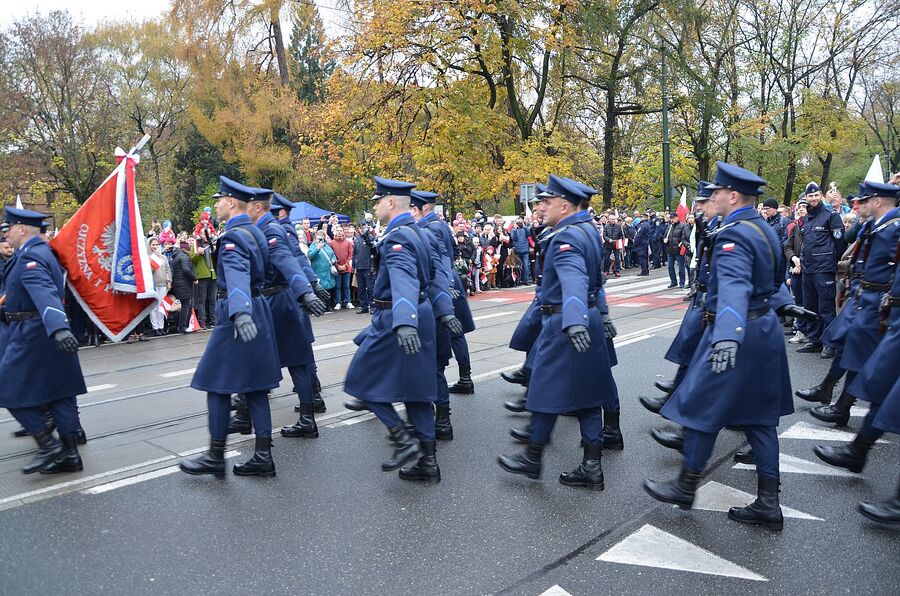 Narodowe Święto Niepodległości. Uroczystości w Krakowie. Fot. Janusz Ślęzak (IPN)