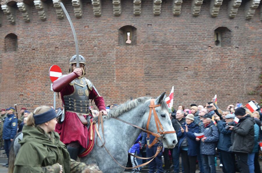 Narodowe Święto Niepodległości. Uroczystości w Krakowie. Fot. Janusz Ślęzak (IPN)