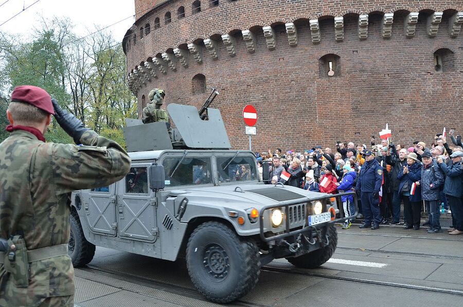 Narodowe Święto Niepodległości. Uroczystości w Krakowie. Fot. Janusz Ślęzak (IPN)