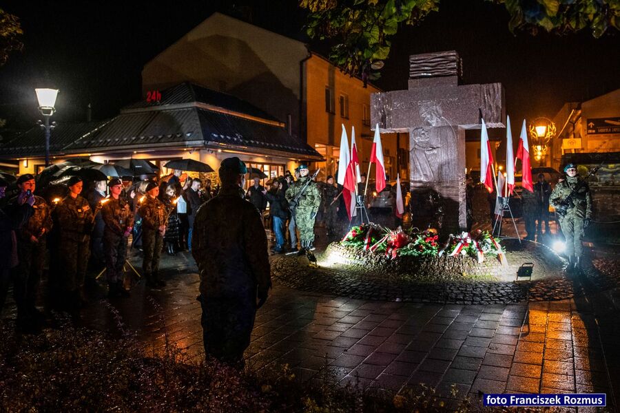 Uroczystości w Olkuszu. Fot . Franciszek Rozmus