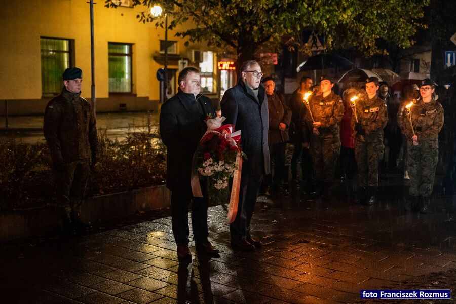 Uroczystości w Olkuszu. Fot . Franciszek Rozmus