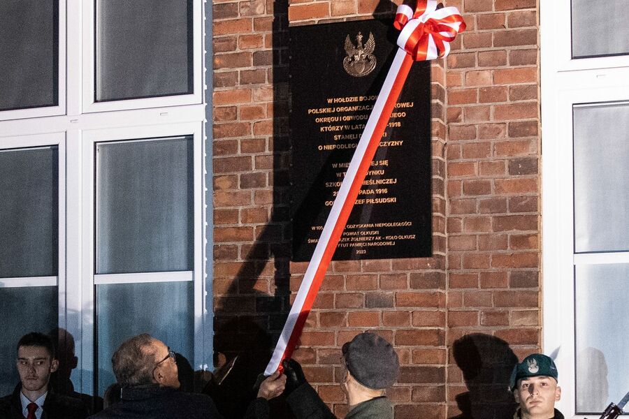 Uroczystości w Olkuszu. Fot . Franciszek Rozmus