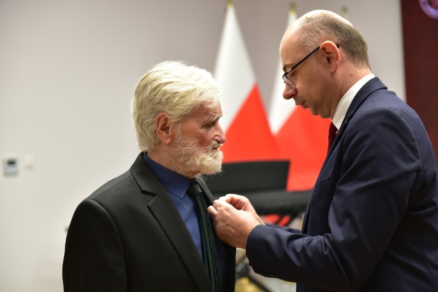 Uroczystość wręczenia Krzyży Wolności i Solidarności. Fot. Żaneta Wierzgacz (IPN)