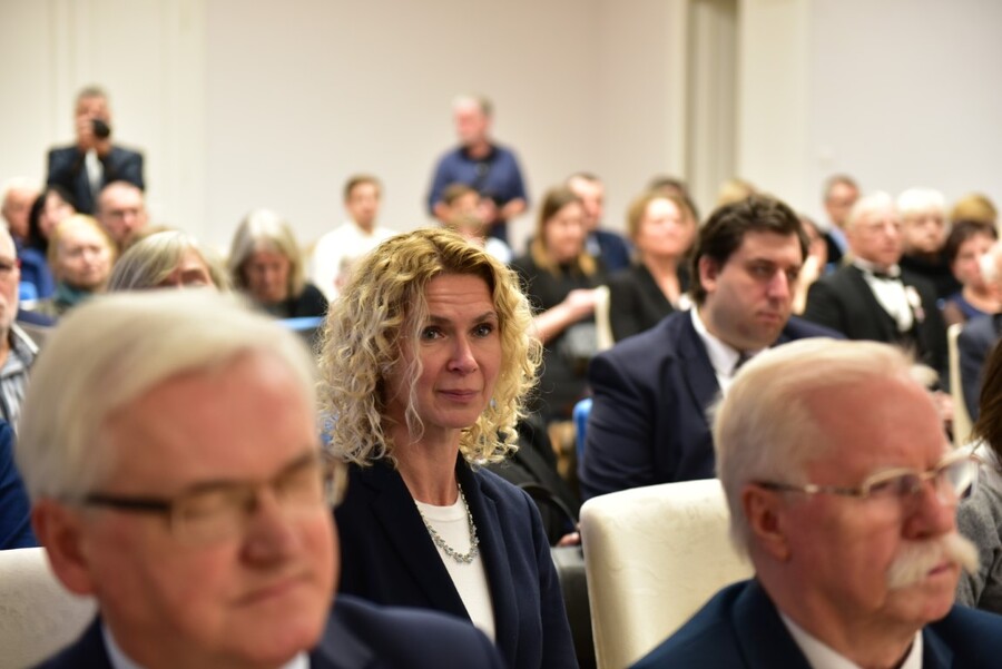 Uroczystość wręczenia Krzyży Wolności i Solidarności. Fot. Żaneta Wierzgacz (IPN)