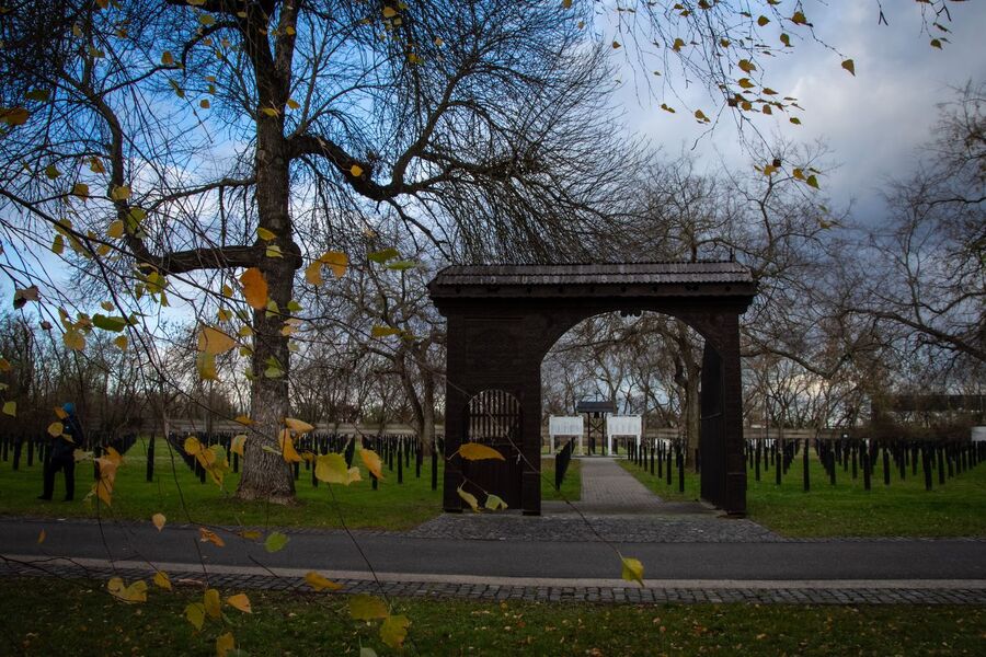 Delegacja krakowskiego oddziału IPN w Budapeszcie. Fot. Agnieszka Masłowska (IPN)