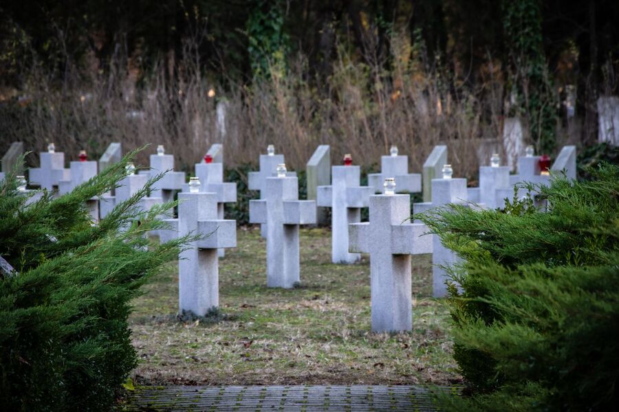 Delegacja krakowskiego oddziału IPN w Budapeszcie. Fot. Agnieszka Masłowska (IPN)