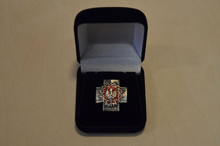 Wręczenie Krzyży WiN-u. Fot. Janusz Ślęzak (IPN)