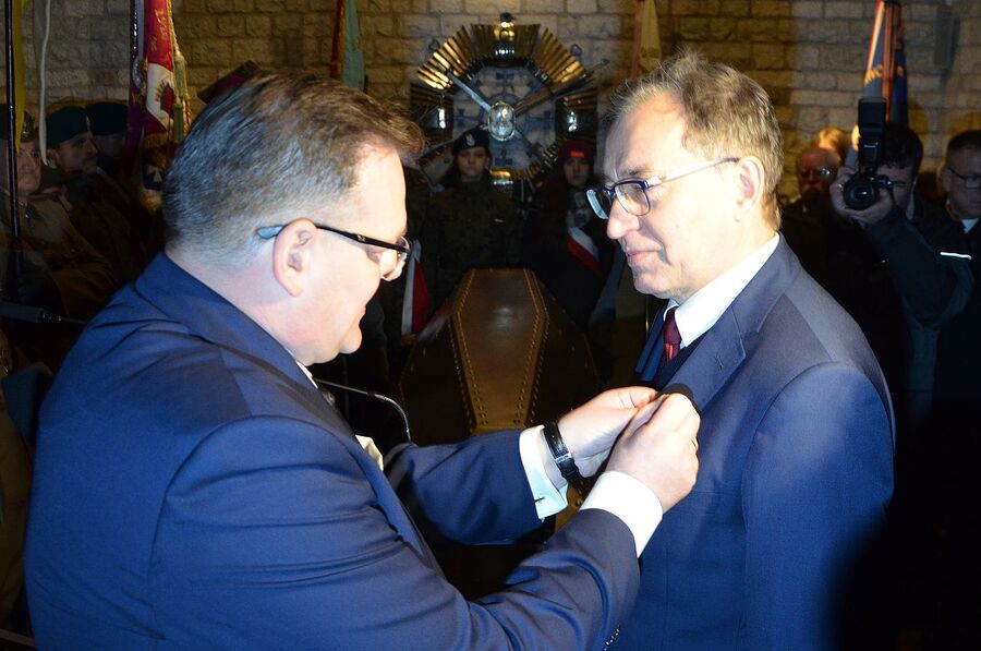 Krakowskie obchody 156. rocznicy urodzin Józefa Piłsudskiego. Fot. Janusz Ślęzak (IPN)