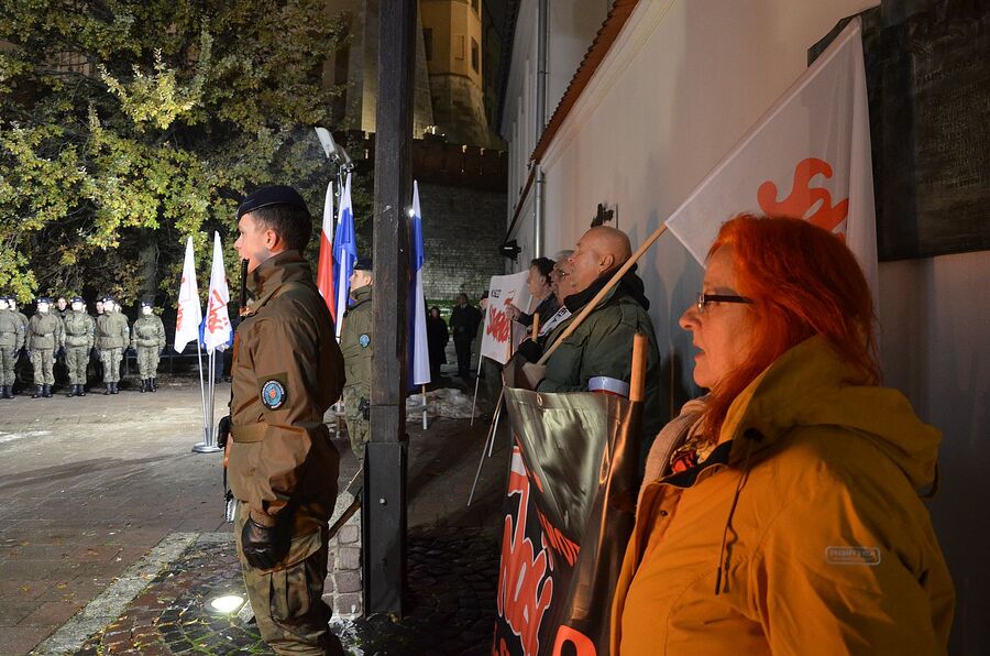 42. rocznica wprowadzenia stanu wojennego. Fot. Janusz Ślęzak (IPN)