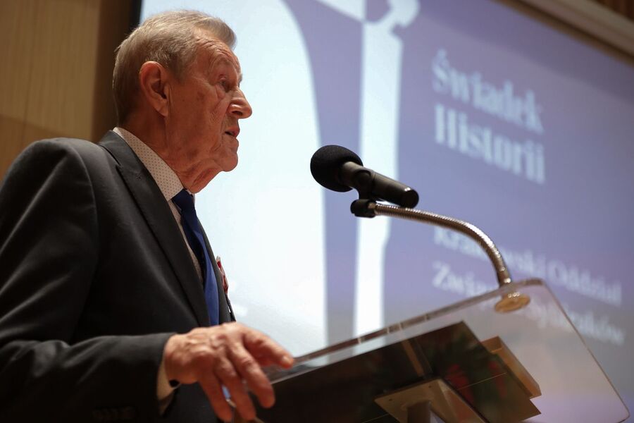 Gala XII edycji nagrody Świadek Historii dla woj. małopolskiego i świętokrzyskiego. Fot. Mikołaj Bujak (IPN)