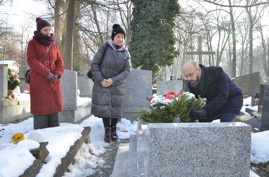 IPN odnowił grób powstańca styczniowego Bronisława Kopystyńskiego. Fot. Janusz Ślęzak (IPN)