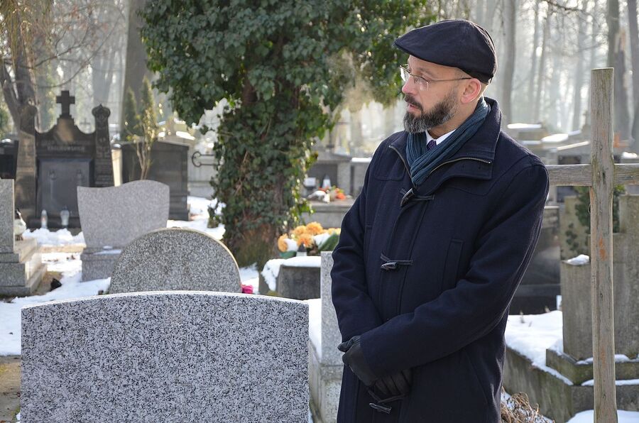 IPN odnowił grób powstańca styczniowego Bronisława Kopystyńskiego. Fot. Janusz Ślęzak (IPN)