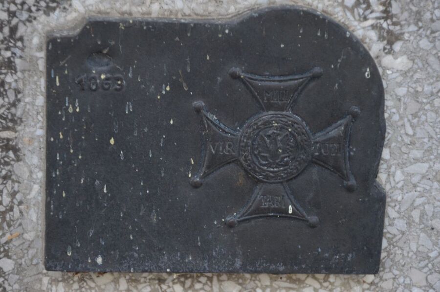 Grób powstańca styczniowego Ludomira Benedyktowicza. Fot. Janusz Ślęzak (IPN)