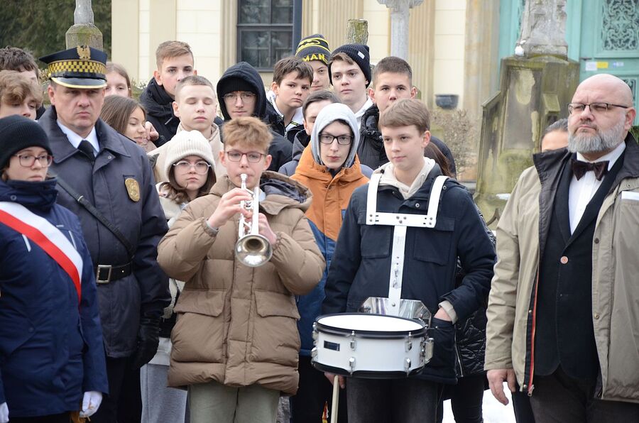 161. rocznica wybuchu powstania styczniowego. Uroczystość na cmentarzu Rakowickim. Fot. Janusz Ślęzak (IPN)