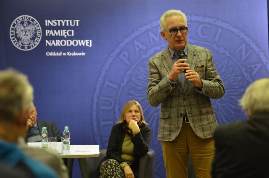 Promocja piątego tomu „Encyklopedii Solidarności” w Krakowie. Fot. Janusz Ślęzak (IPN)