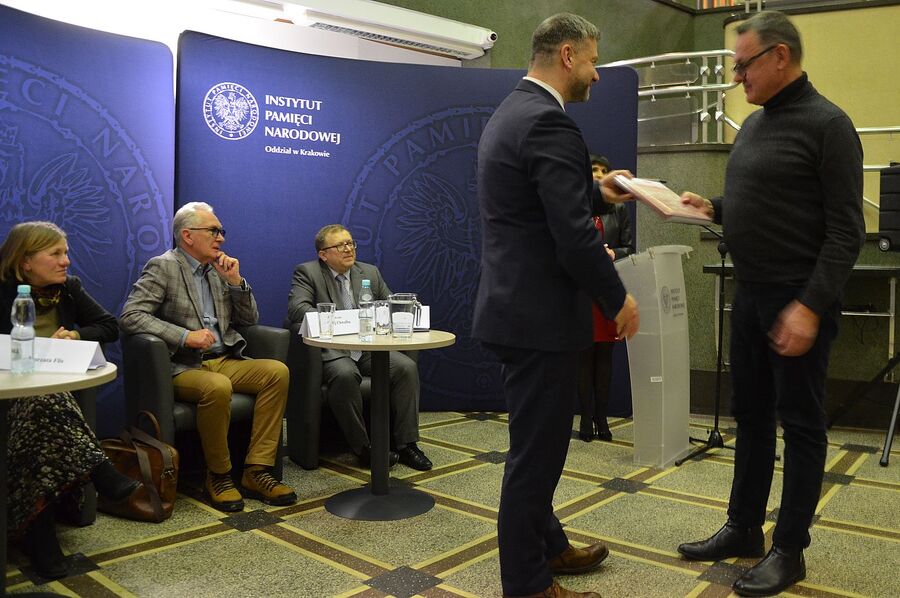 Promocja piątego tomu „Encyklopedii Solidarności” w Krakowie. Fot. Janusz Ślęzak (IPN)