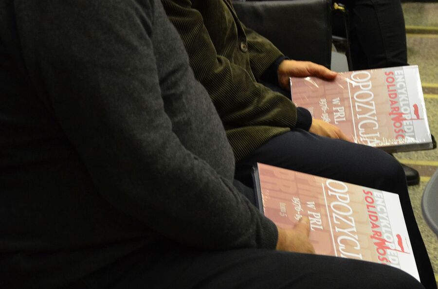 Promocja piątego tomu „Encyklopedii Solidarności” w Krakowie. Fot. Janusz Ślęzak (IPN)