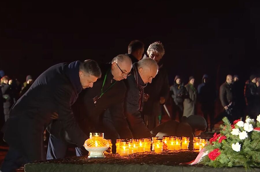 Obchody Międzynarodowego Dnia Pamięci o Ofiarach Holokaustu. Fot. Janusz Ślęzak (IPN)