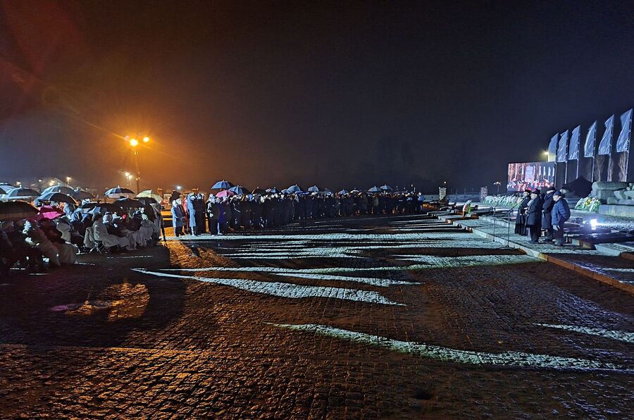 Obchody Międzynarodowego Dnia Pamięci o Ofiarach Holokaustu. Fot. Janusz Ślęzak (IPN)