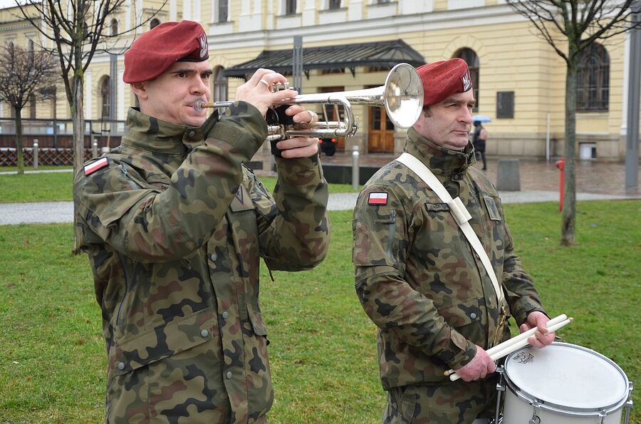 20. rocznica śmierci gen. Kuklińskiego. Uroczystość w Krakowie. Fot. Janusz Ślęzak (IPN)