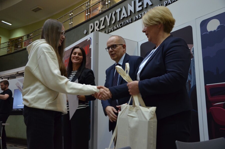 Premiera gry planszowej IPN „Cichociemni. Spadochroniarze AK”. Fot. Żaneta Wierzgacz (IPN)