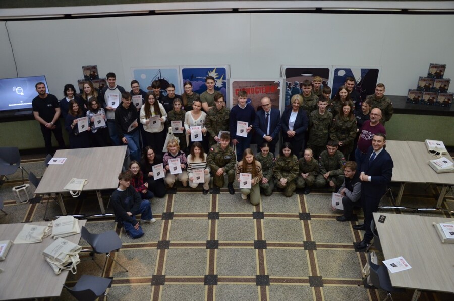 Premiera gry planszowej IPN „Cichociemni. Spadochroniarze AK”. Fot. Żaneta Wierzgacz (IPN)
