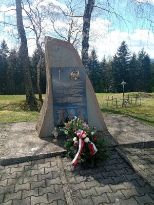 80. rocznica niemieckiej pacyfikacji Makowa Podhalańskiego i okolic. Fot. Dawid Golik (IPN)