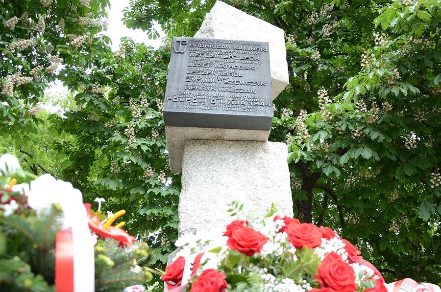 80. rocznica walki stoczonej w Łęgu przez żołnierzy AK. Fot. Janusz Ślęzak (IPN)