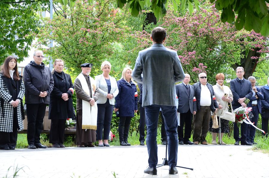 80. rocznica walki stoczonej w Łęgu przez żołnierzy AK. Fot. Janusz Ślęzak (IPN)