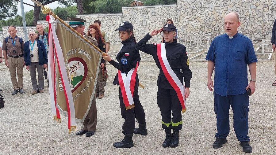 Wyprawa szlakiem 2. Korpusu Polskiego we Włoszech. Fot. IPN