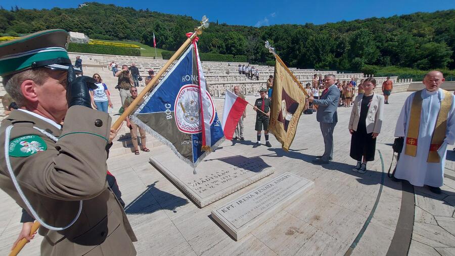 Wyprawa szlakiem 2. Korpusu Polskiego we Włoszech. Fot. IPN