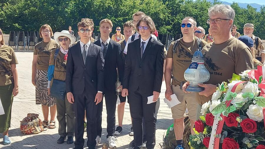 Wyprawa szlakiem 2. Korpusu Polskiego we Włoszech. Fot. IPN