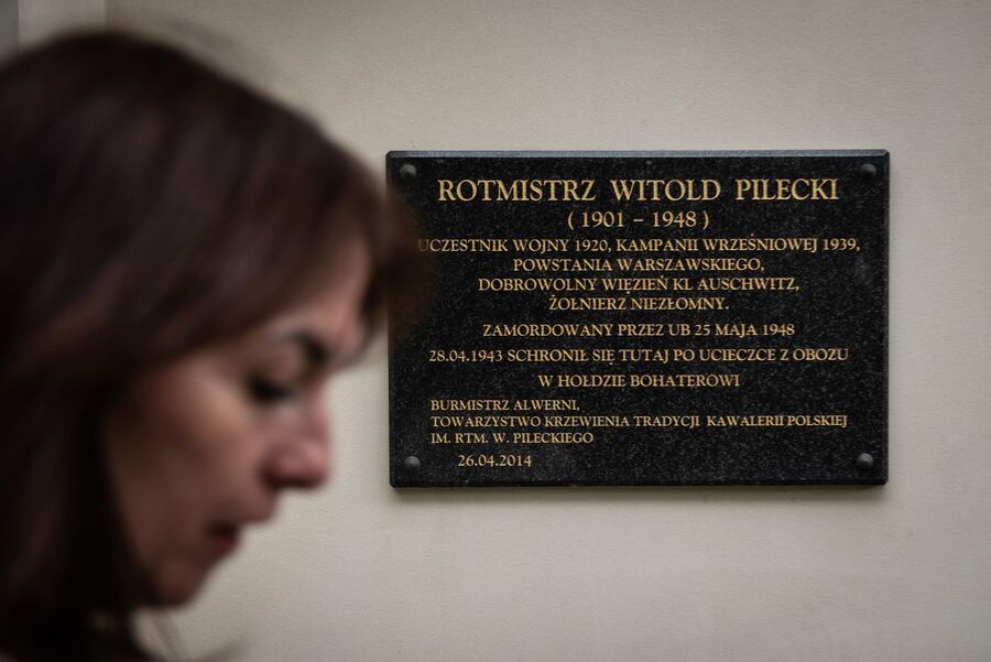 76. rocznica śmierci rtm. Pileckiego. Klasztor bernardynów w Alwerni. Fot. Agnieszka Masłowska (IPN)