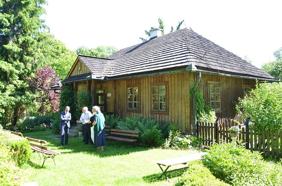 76. rocznica śmierci rtm. Pileckiego. Dworek Koryznówka, Nowy Wiśnicz. Fot. Janusz Ślęzak (IPN)