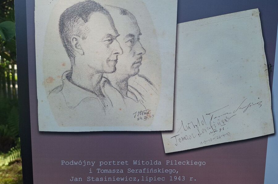 76. rocznica śmierci rtm. Pileckiego. Dworek Koryznówka, Nowy Wiśnicz. Fot. Janusz Ślęzak (IPN)