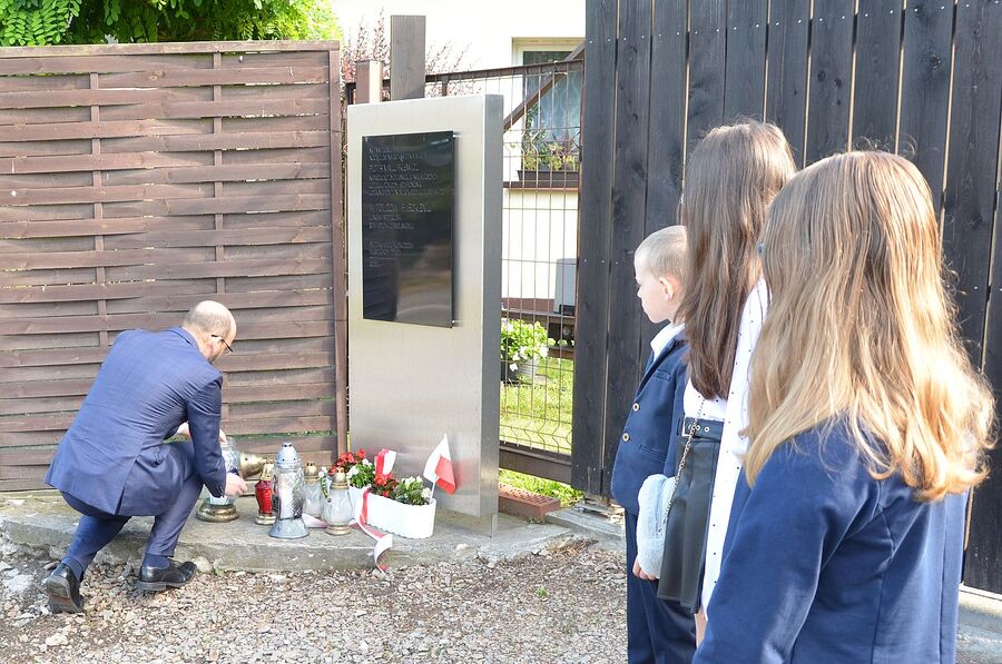 76. rocznica śmierci rtm. Pileckiego. Tyniec. Fot. Janusz Ślęzak (IPN)