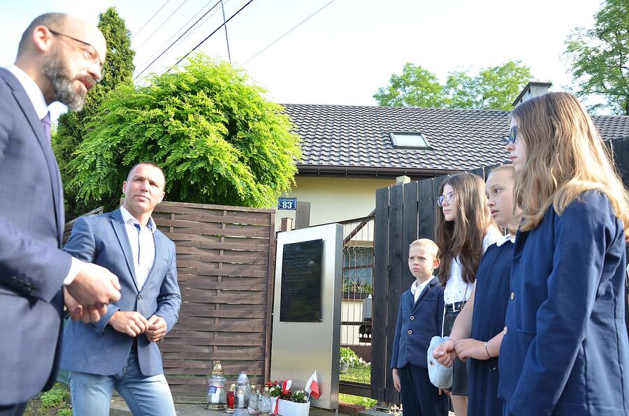 76. rocznica śmierci rtm. Pileckiego. Tyniec. Fot. Janusz Ślęzak (IPN)