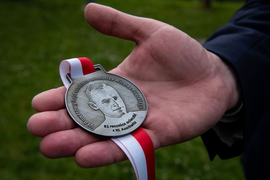 76. rocznica śmierci rtm. Pileckiego. Park w Nielepicach. Fot. Agnieszka Masłowska (IPN)