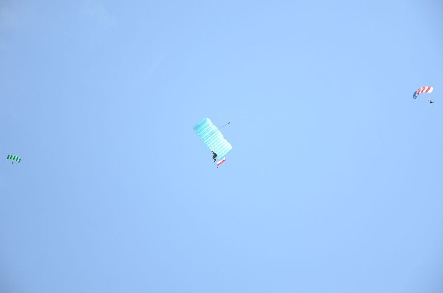 W Wierzbnie złożono hołd gen. Okulickiemu i cichociemnym. Fot. Filip Musiał (IPN)