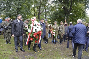 Uroczystości pogrzebowe śp. kpt. Tadeusza Gajdy ps. „Tarzan” w Stalowej Woli.
